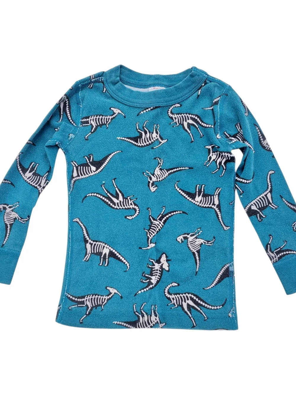 Hanna Andersson LJ Pajama Set Spooky Dinos Toddler Size 3T